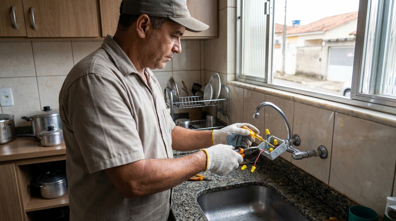 Adequação de Ponto Elétrico em São Carlos‑SP
