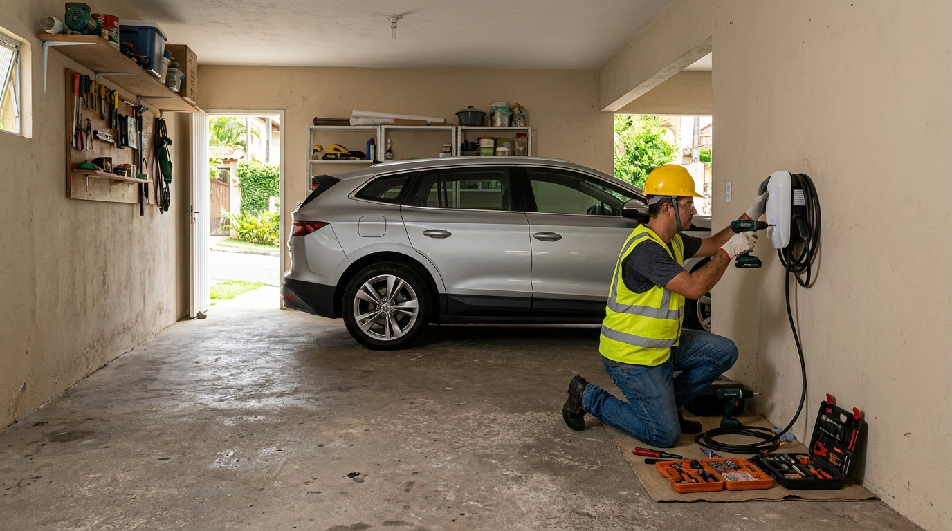 Instalação em Garagem ou Condomínio em São Carlos‑SP