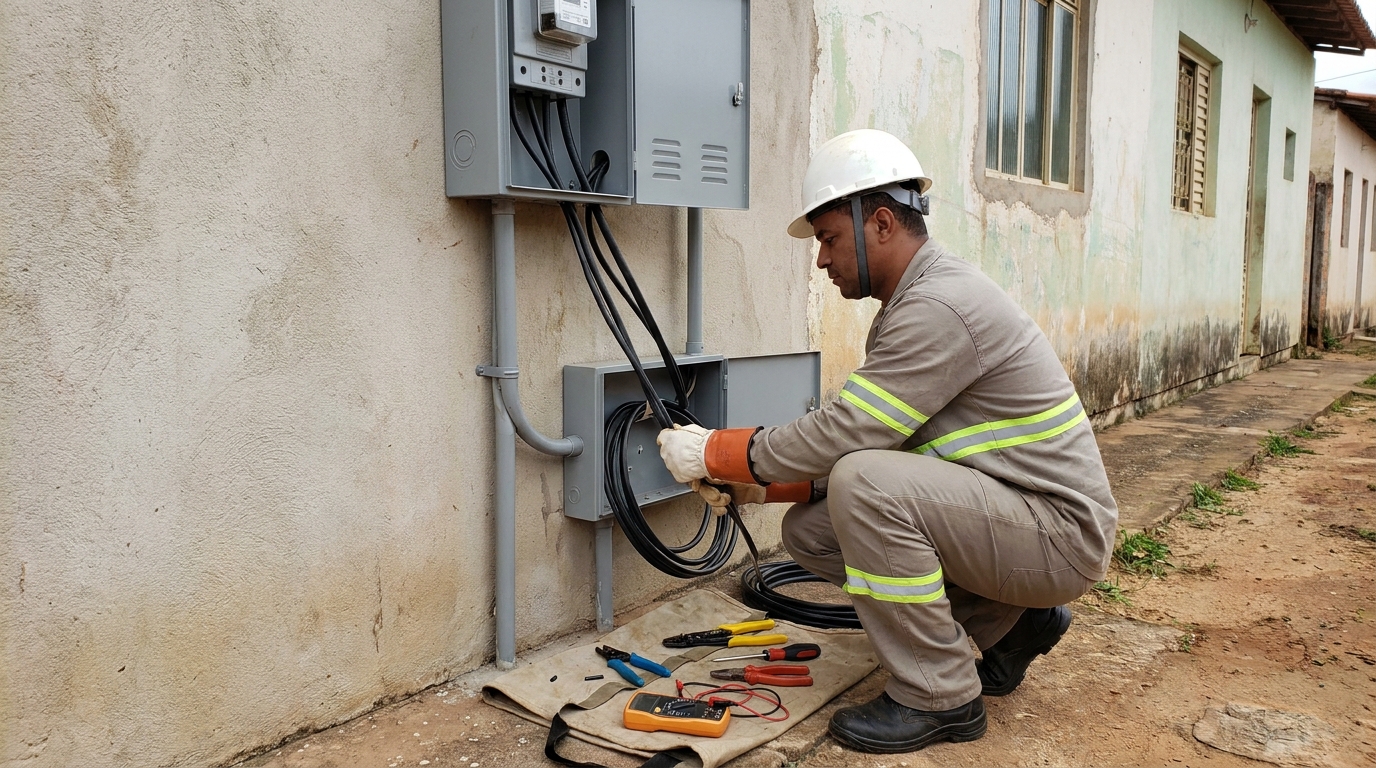 Regularização de Entrada de Energia em São Carlos‑SP