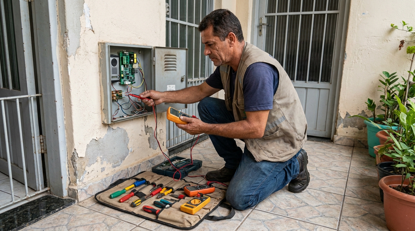 Troca de Fiação de Interfone em São Carlos‑SP